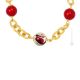COLLANA FUNNY fashion jewellery collier necklace handmade pearls in Murano-Venice glass with gold 18k authentic Made in Italy