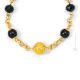 COLLANA FASCIA ORO fashion jewellery collier necklace handmade pearls in Murano-Venice glass with gold 18k authentic Made in Italy