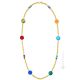 COLLANA WENDY fashion jewellery collier necklace handmade pearls in Murano-Venice glass with silver 925 authentic Made in Italy