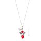 COLLANA ANGELO fashion jewellery collier necklace handmade pearls in Murano-Venice glass authentic Made in Italy