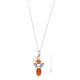 COLLANA ANGELO fashion jewellery collier necklace handmade pearls in Murano-Venice glass authentic Made in Italy