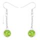 ORECCHINI ISABEL fashion jewellery Earrings handmade pearls in Murano-Venice glass authentic Made in Italy