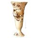 VASE VISTOSO Baroque style artistic ceramic with 24k gold details Made in Italy