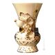 VASE APPARISCENTE Baroque style artistic ceramic with 24k gold details Made in Italy