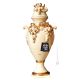 VASE PIACEVOLE Baroque style artistic ceramic with 24k gold details Made in Italy