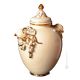 VASE DELIZIOSO Baroque style artistic ceramic with 24k gold details Made in Italy