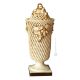 LAMP Table lamp abat-jour lampshade Baroque style artistic ceramic with 24k gold details Swarovski crystals Made in Italy