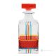 Decanter, decorative modern hand painted bottle made of premium quality glass.