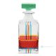 Decanter, decorative modern hand painted bottle made of premium quality glass.