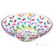 LAURUS Genuine Hand Painted Centerpiece Modern Decorative Glass Premium Quality.