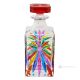 Decanter, decorative modern hand painted bottle made of premium quality glass.