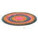 VIDIVI Plate, centerpiece glass superior quality hand painted modern design.
