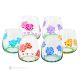 ALIZEE Set of 6 Authentic Modern Hand Painted Glasses in Premium Quality Glass.