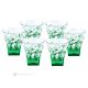 Set of 6 authentic hand painted liqueur glasses in premium quality glass.