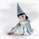 BLUE FAIRY Capodimonte porcelain, romantic fairy doll, high quality art.