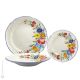 PIATTI FIORACCIO Collection set dishes plates service tableware dinnerware Castelli ceramic handcraft  handpainted Made in Italy 