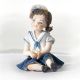 GOLETTA Elegant Capodimonte statuette, high quality and beautiful porcelain.