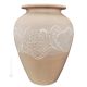 VASO ANFORA Ceramic vase handcraft handmade hand painted authentic Made in Italy from the Friuli region