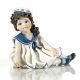 LOLLY Capodimonte, handcrafted porcelain statuette, unparalleled elegance.