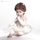 JOUJOU - Capodimonte, romantic and refined porcelain figure of a ballerina.