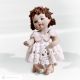 LIA Capodimonte porcelain doll, fine craftsmanship.