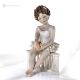 LINDA - Capodimonte, ballerina in fine porcelain, elegance and poetry.