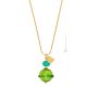 COLLANA SATURNO fashion jewellery collier necklace handmade pearls in Murano-Venice glass with silver 925 authentic Made in Italy