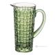 MANHATTAN Pitcher, decanter, carafe, premium quality glass hand painted modern design.