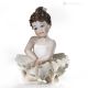 MARIE - Capodimonte figurine, classy dancer, fine porcelain art.