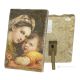 MADONNA DELLA SEGGIOLA table ornament decor in marble Made in Italy
