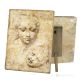 STUDY OF THE HEAD OF MADONNA WITH CHILD table ornament decor in marble Made in Italy