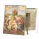 CANIGIANI HOLY FAMILY table ornament decor in marble Made in Italy
