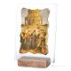 THE MARRIAGE OF THE VIRGIN table ornament decor in marble on crystal Made in Italy