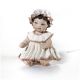 MICRO Capodimonte porcelain statuette, baptism doll fine art.