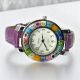 SPACE wristwatch with Murrine Murano glass hand made authentic Made in Italy