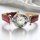 LADY wristwatch with Murrine Murano glass hand made authentic Made in Italy