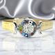 LADY wristwatch with Murrine Murano glass hand made authentic Made in Italy