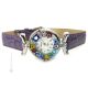 LADY wristwatch with Murrine Murano glass hand made authentic Made in Italy