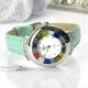 STAR wristwatch with Murrine Murano glass hand made authentic Made in Italy