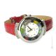 STAR wristwatch with Murrine Murano glass hand made authentic Made in Italy