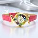 LADY wristwatch with Murrine Murano glass hand made authentic Made in Italy