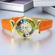 LADY wristwatch with Murrine Murano glass hand made authentic Made in Italy