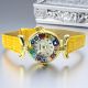LADY wristwatch with Murrine Murano glass hand made authentic Made in Italy