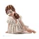 ODETTE Romantic Capodimonte porcelain doll, pure and fine art.