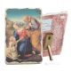 HOLY FAMILY WITH THE LAMB table ornament decor in orphalese Made in Italy
