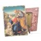 HOLY FAMILY WITH THE LAMB table ornament decor in orphalese Made in Italy