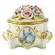 PORTAGIOIE Jewel Case Porcelain Capodimonte Box Handmade in Italy Exclusive