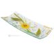 GERBERA – Centerpiece, tray, serving dish handmade artistic glass modern design