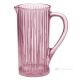 PRESTIGE Pitcher, decanter, carafe, superior quality glass hand painted modern design.