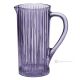 PRESTIGE Pitcher, decanter, carafe, superior quality glass hand painted modern design.